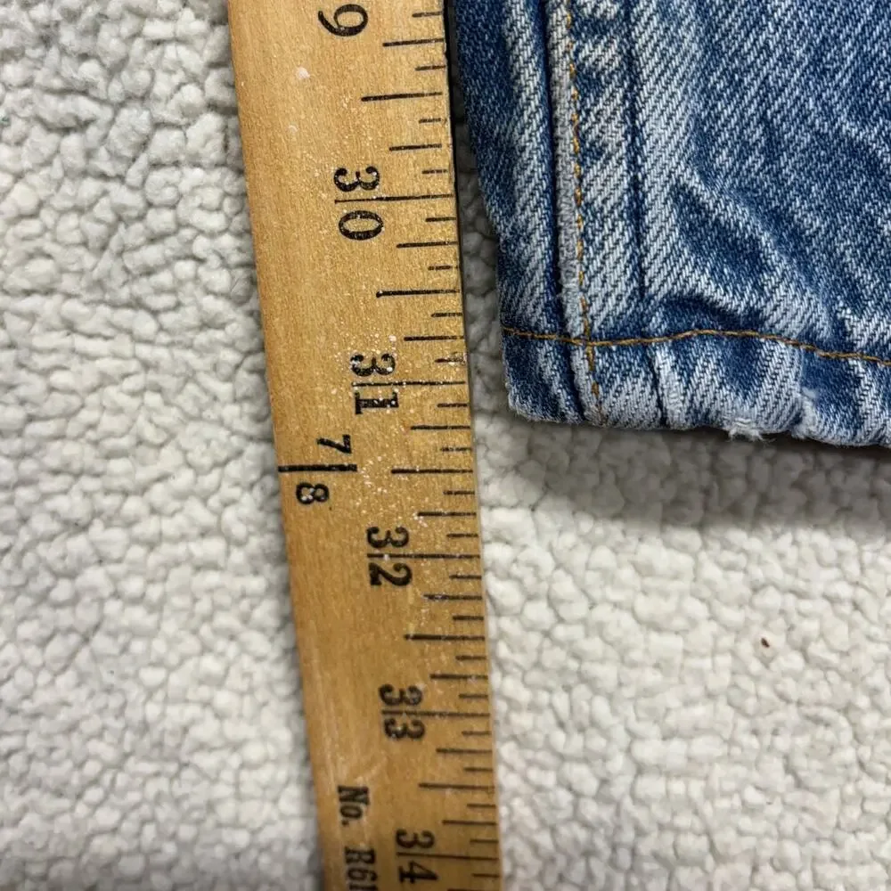 Vintage Levi's 501 Jeans 33x34 Men Straight Leg 501-0115 Made in USA 1991